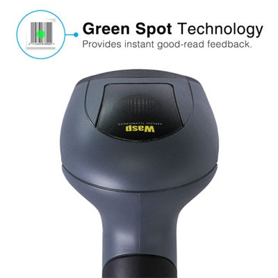 Wasp WWS650 2D Wireless Barcode Scanner - 633809002885